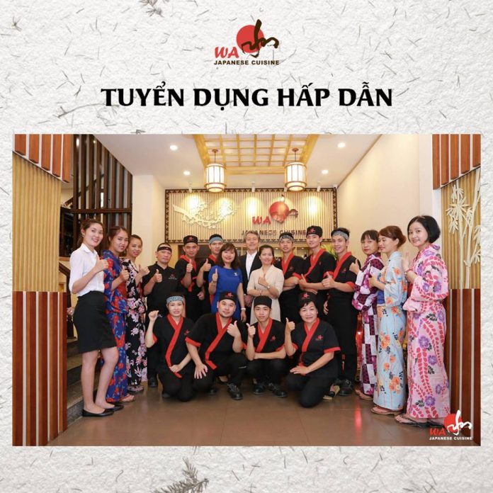 nhà hàng nhật bản tuyển dụng